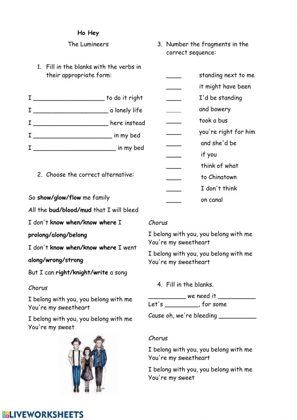 HO HEY The Lumineers Song