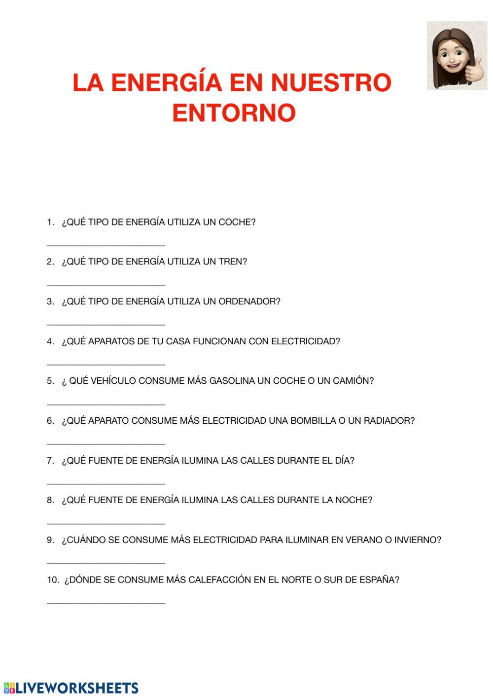 La energia que utilizamos