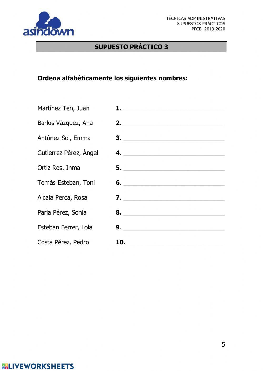 Repaso de administración