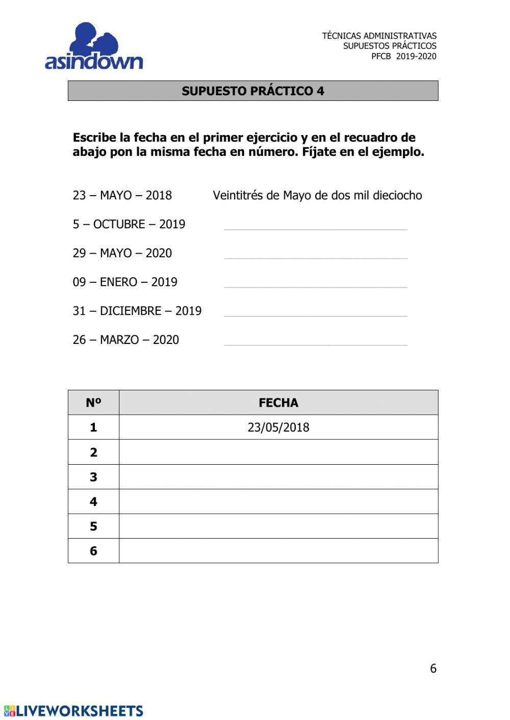 Repaso de administración