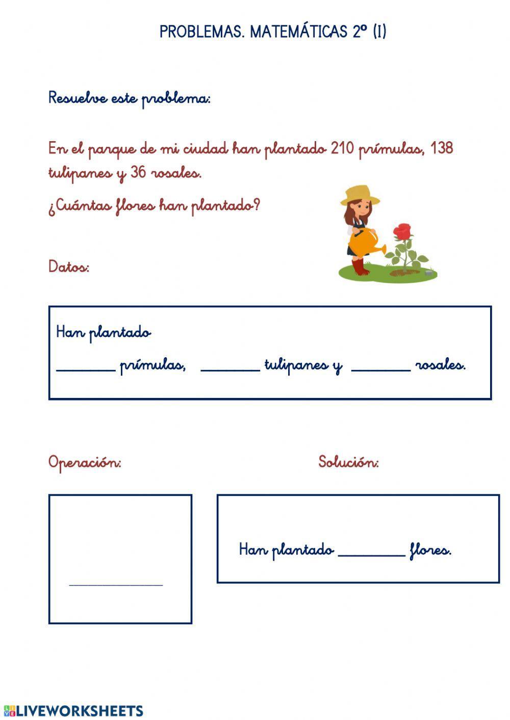 MATEMÁTICAS. PROBLEMAS 1