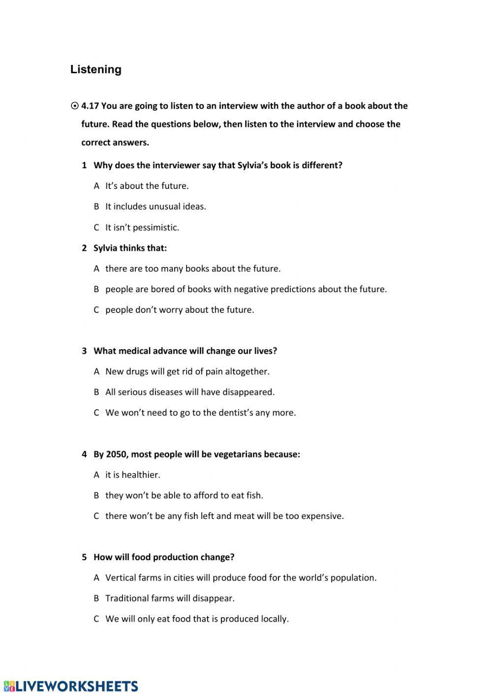 Listening (a book about the future)