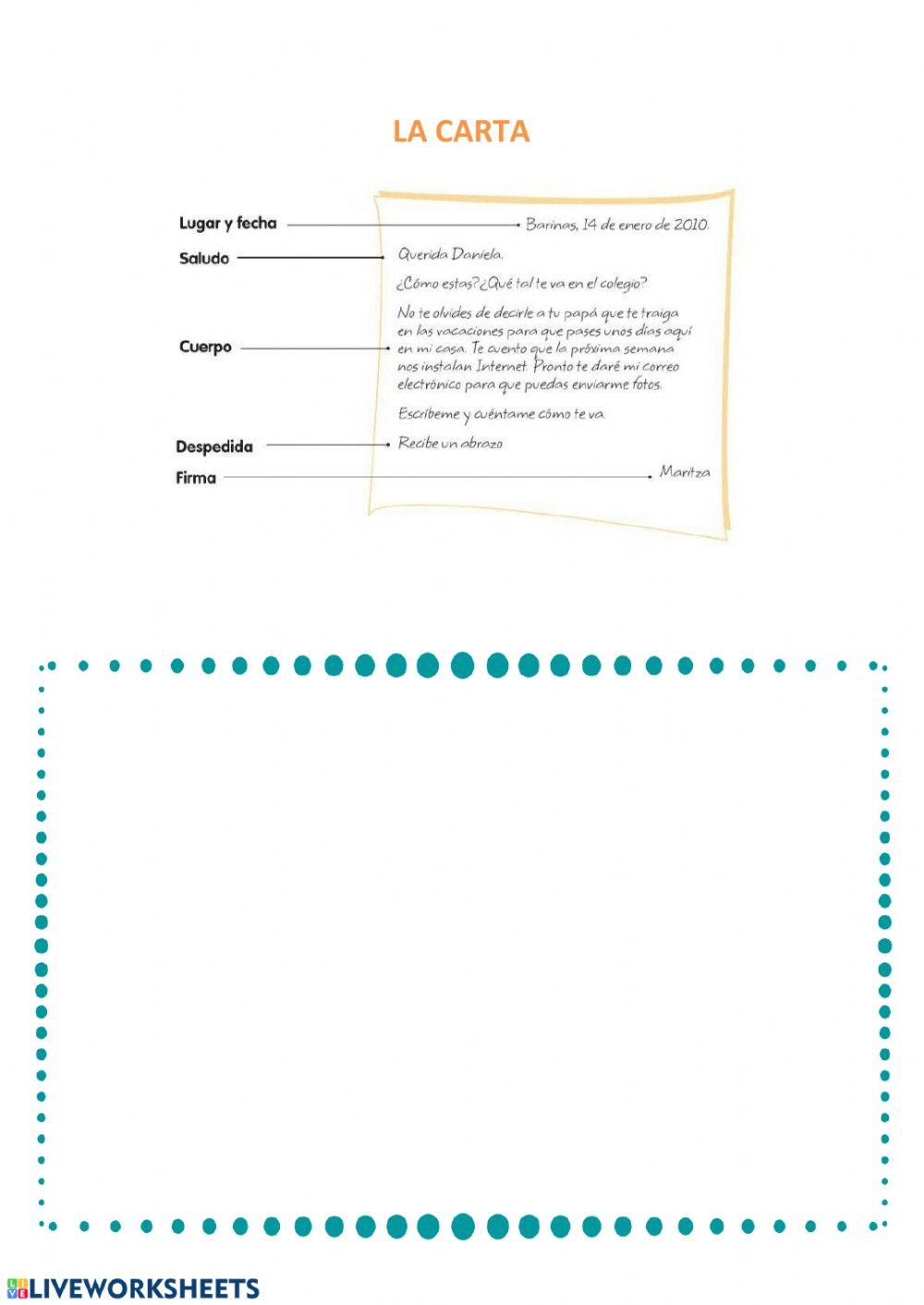 Expresión escrita 1