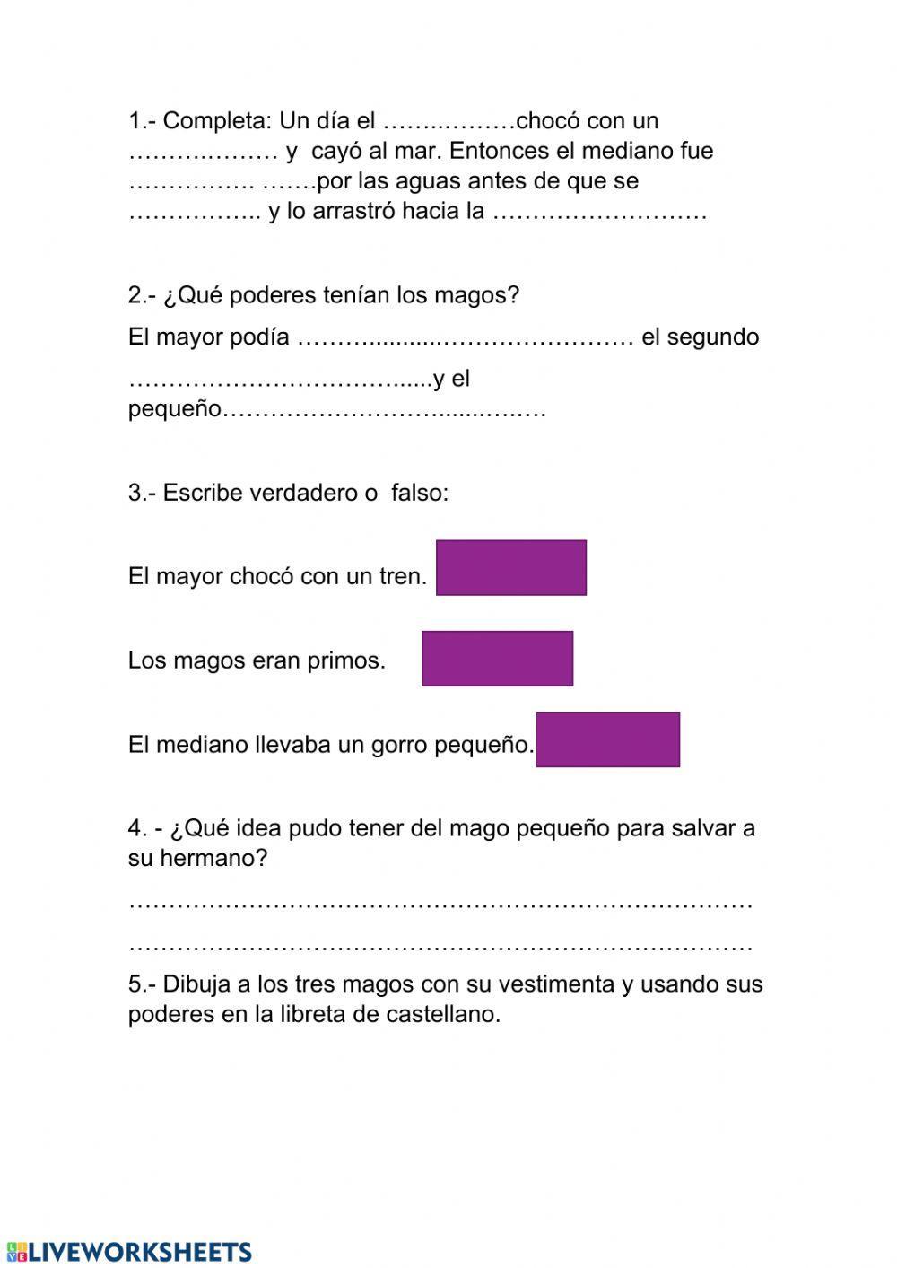 Los tres hermanos magos.