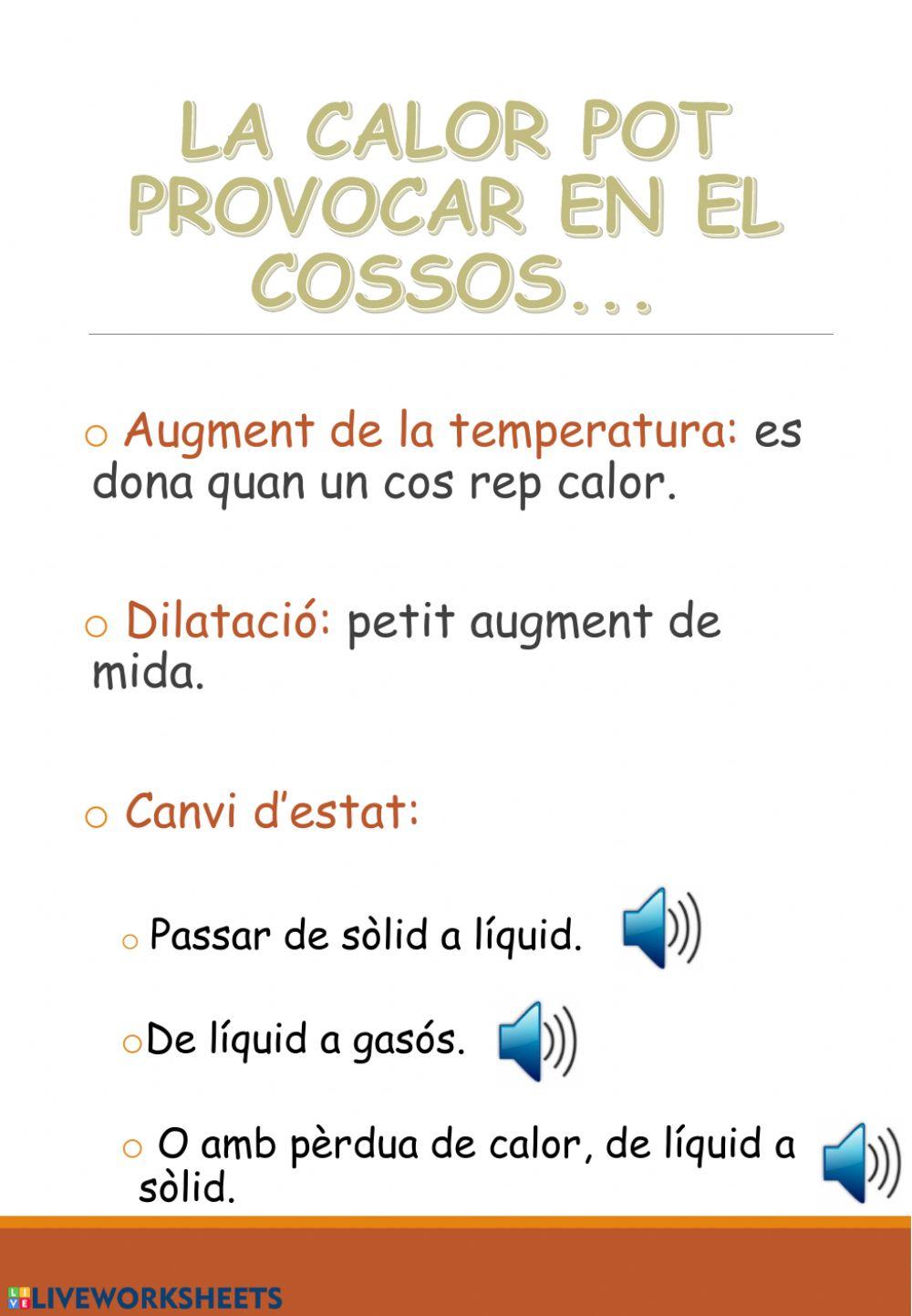 La calor: conductors i aïllants