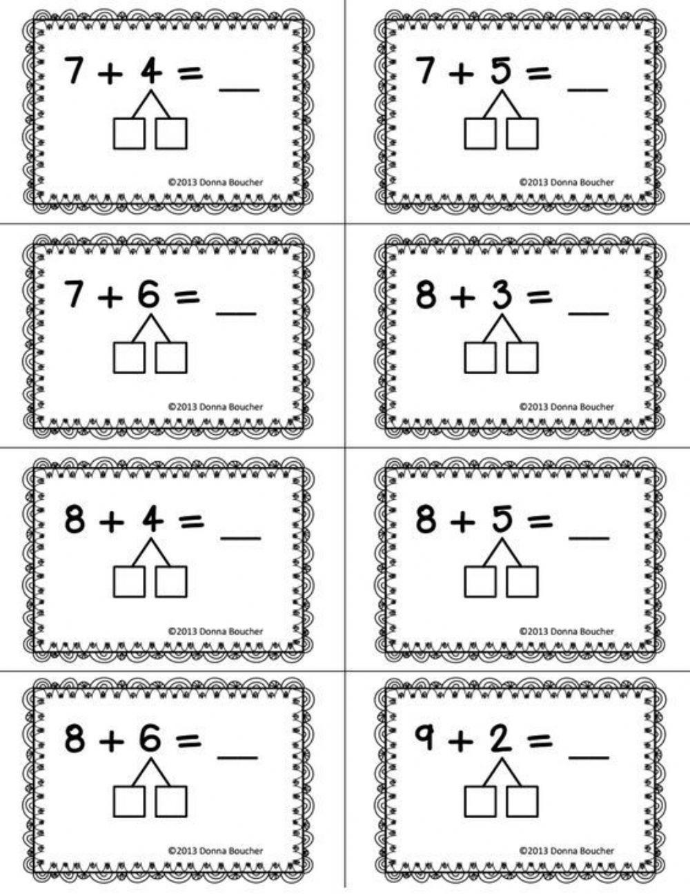 Събиране и изваждане до 20 с преминаване