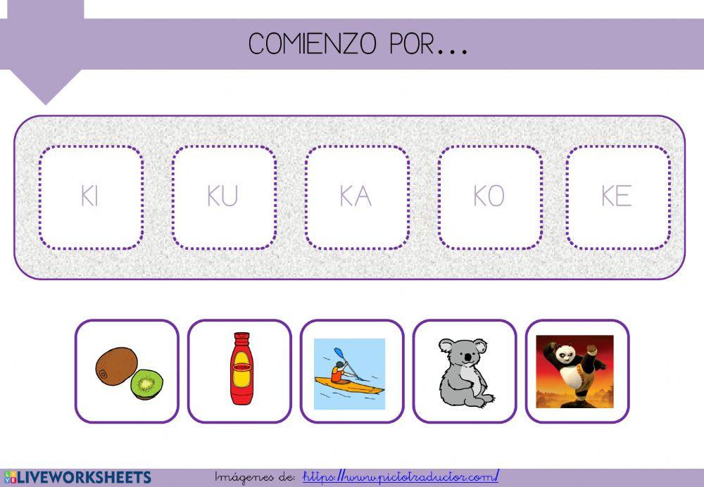 Comienzo por K Comienzo por K