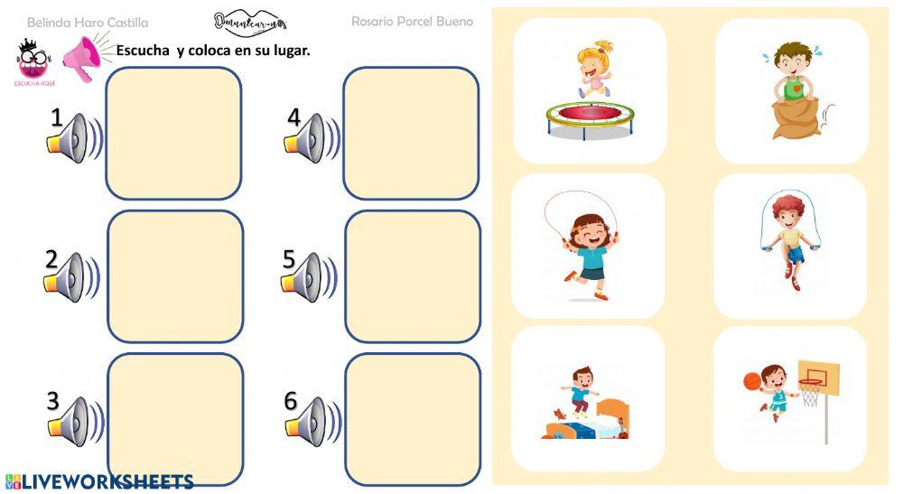 Comprensión de frases: saltar