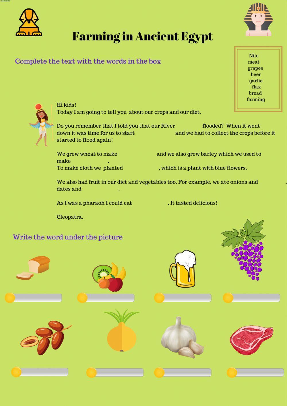 Farming  in Ancient Egypt
