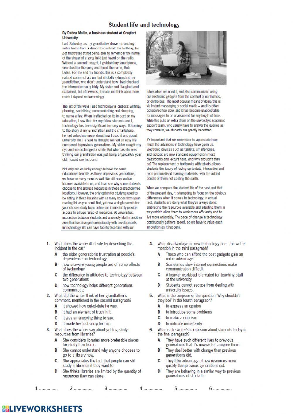 Reading Compreh Free Interactive Worksheets 5589665 Reading Compreh Free Interactive Worksheets 5589665