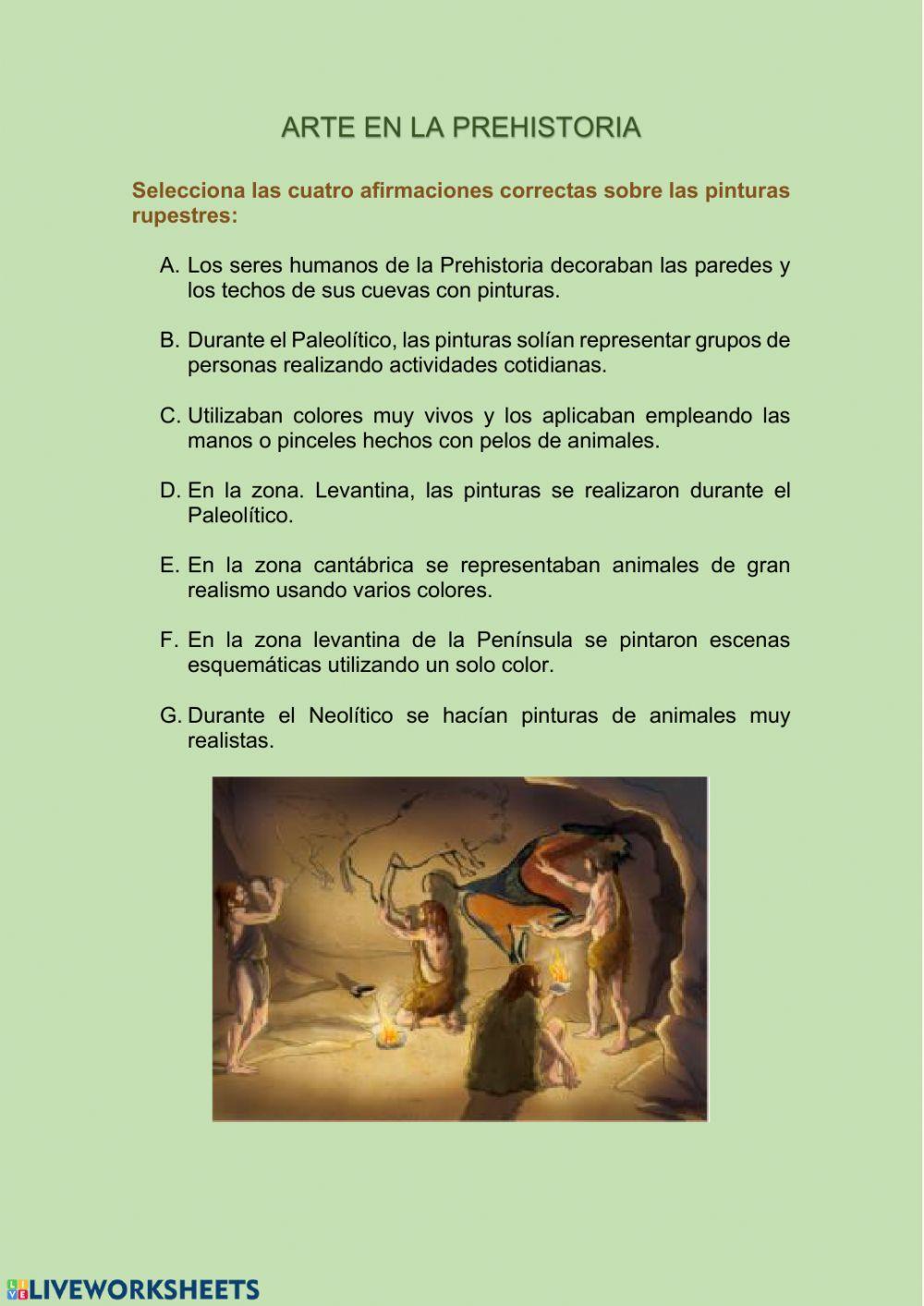 Arte en la Prehistoria