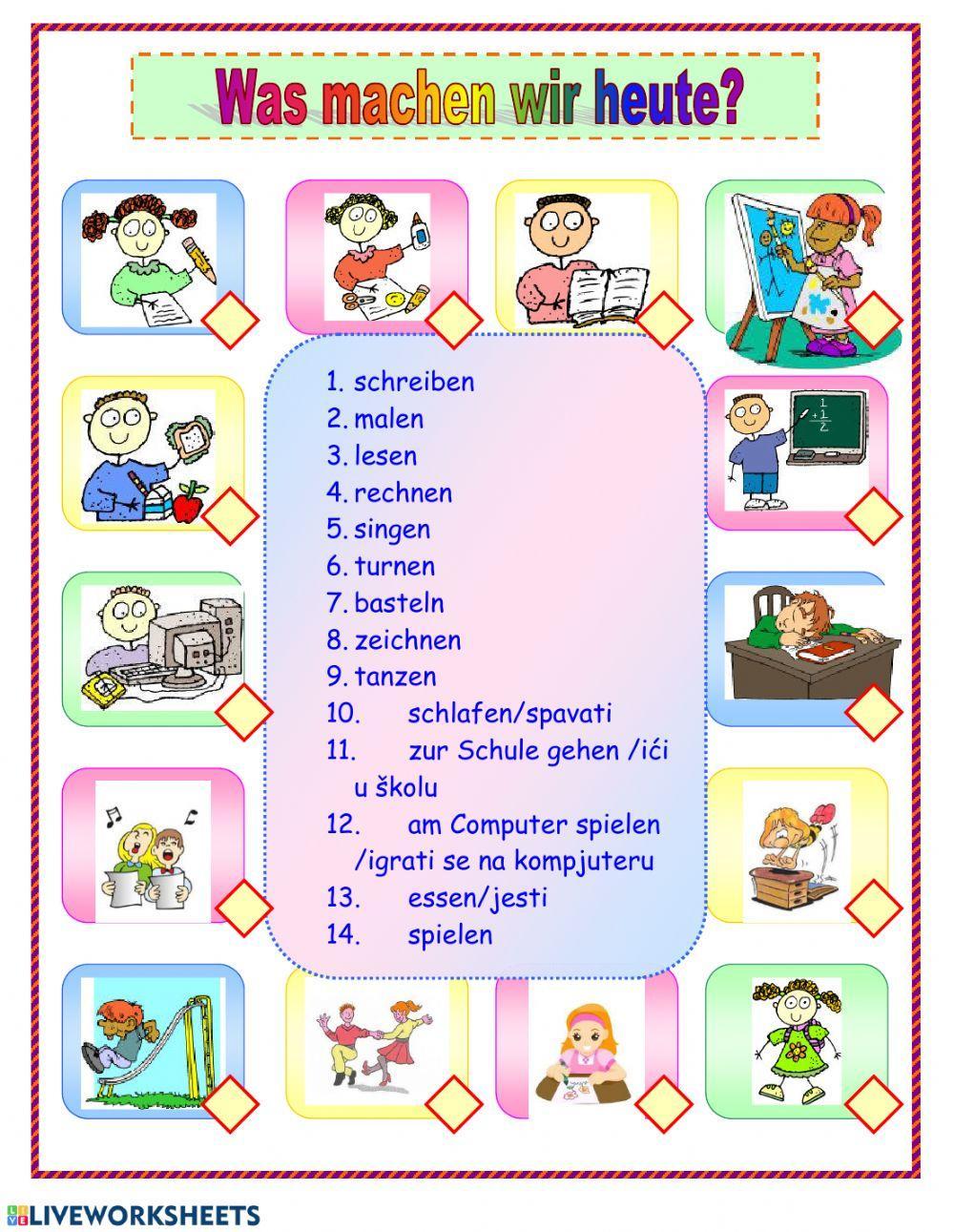 Was machen wir heute?