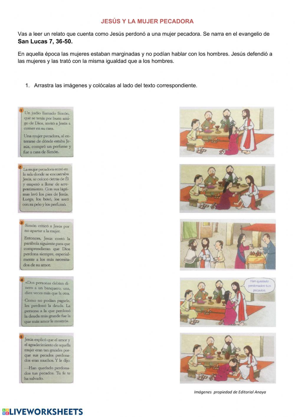 Jesús y la mujer pecadora