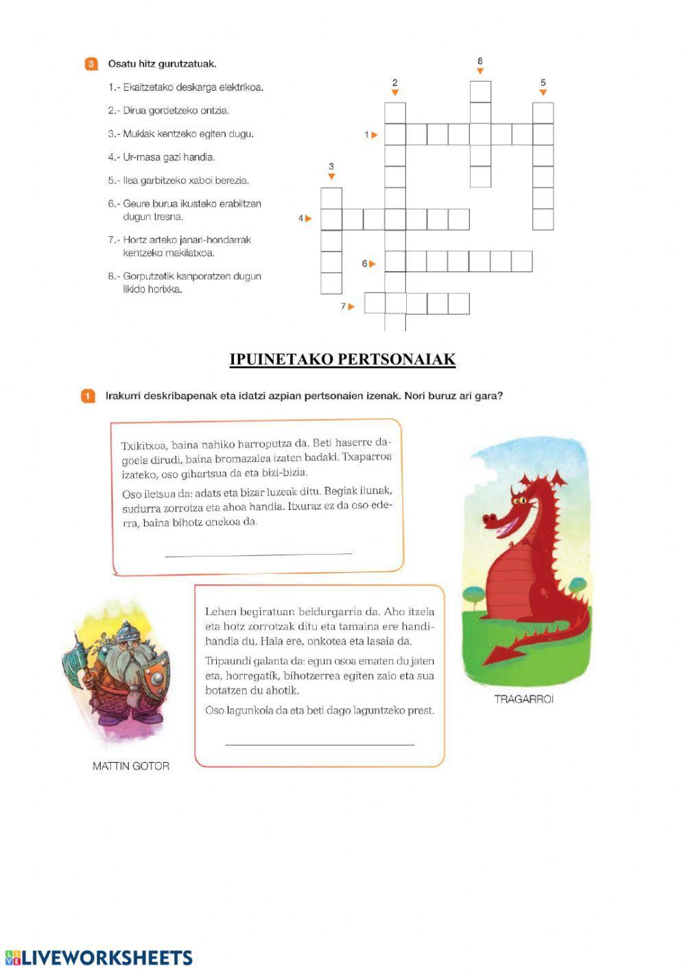 Euskera maiatzak 4-8 astea