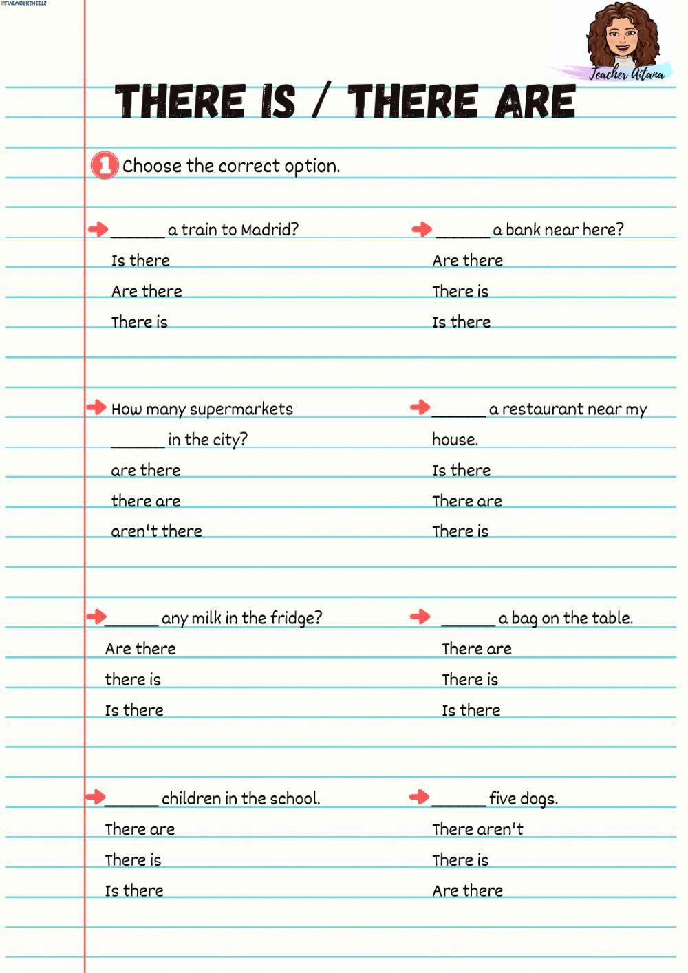 There is - there are