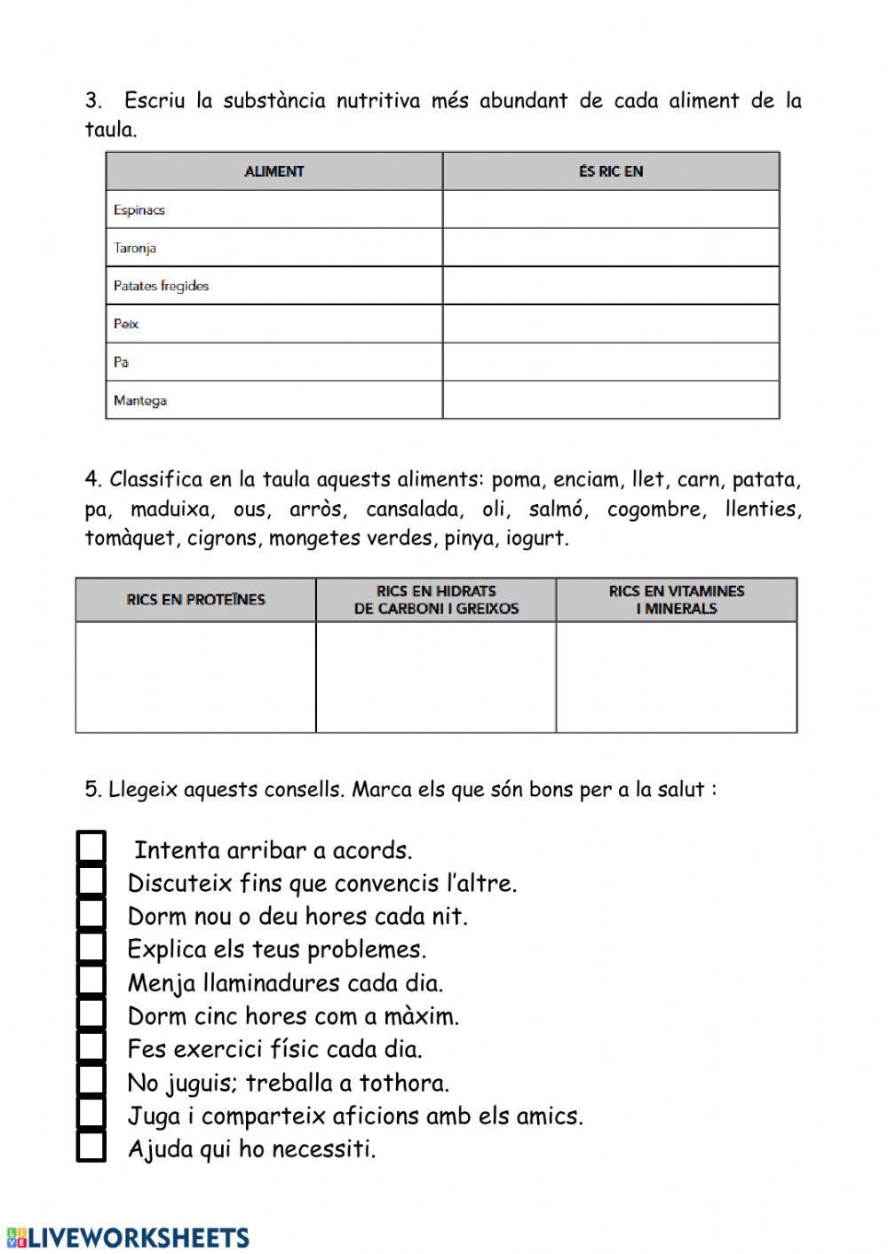 Salut, dieta i higiene