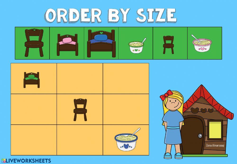 Goldilocks and the three bears