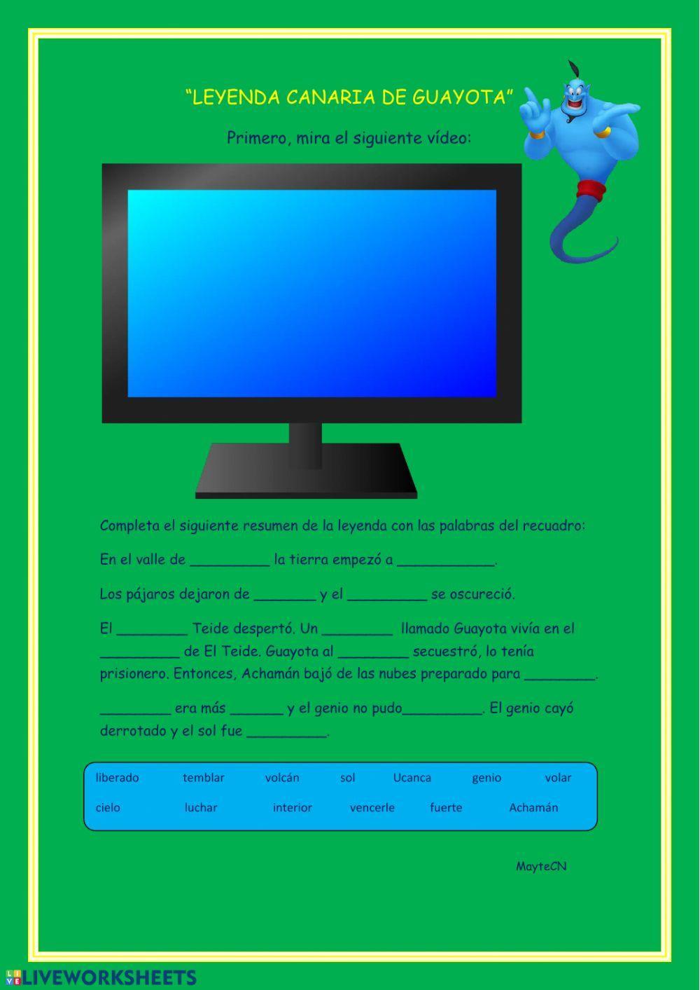 Leyenda canaria de Guayota