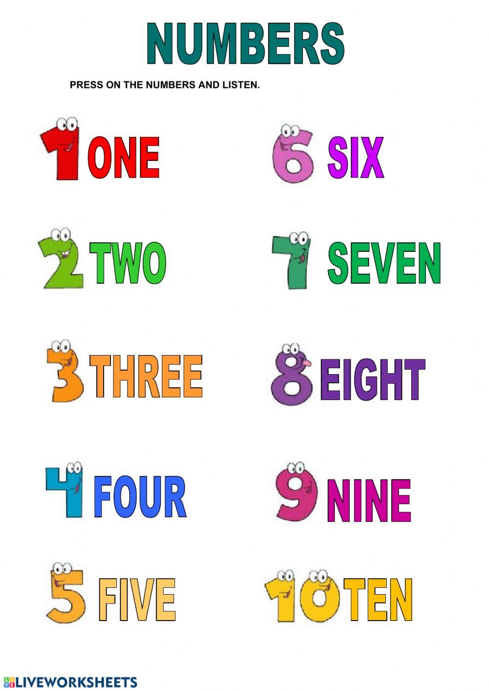 Numbers Numbers