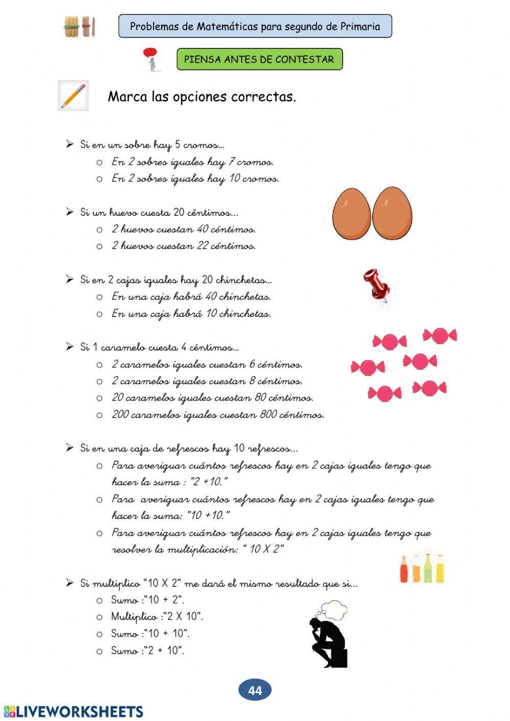 Razonamiento problemas