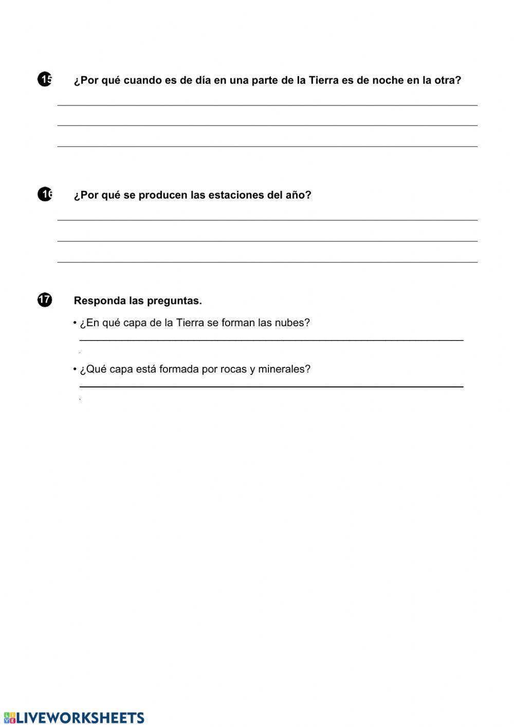 Prueba de repaso tema 5 la tierra