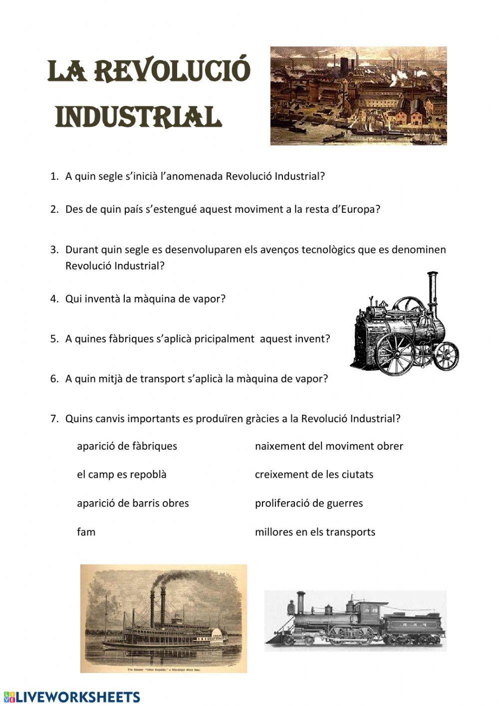 La revolució industrial