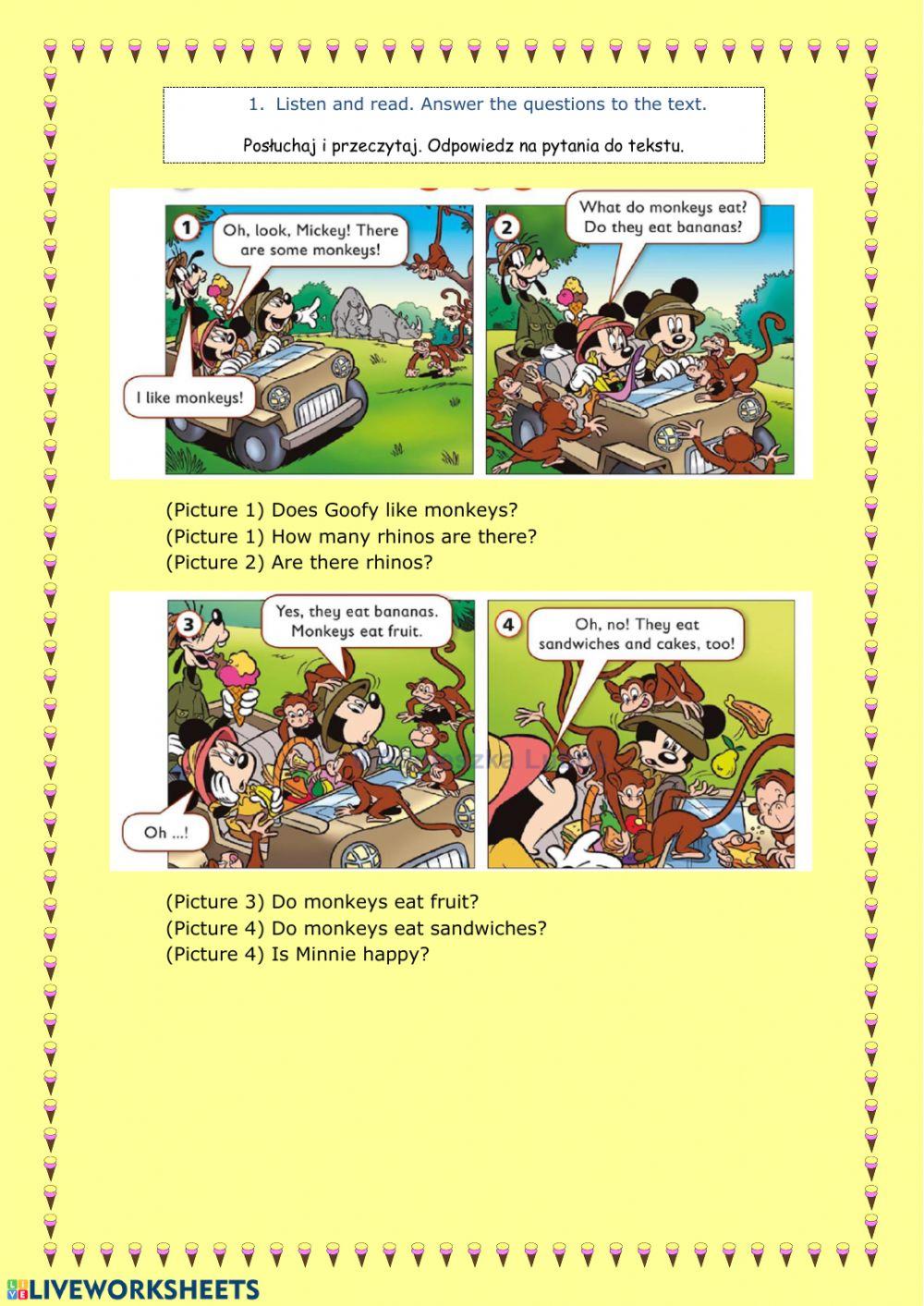 NEA 3 What do lions eat Unit 7