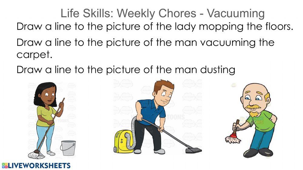 L4 Chores Vacuuming