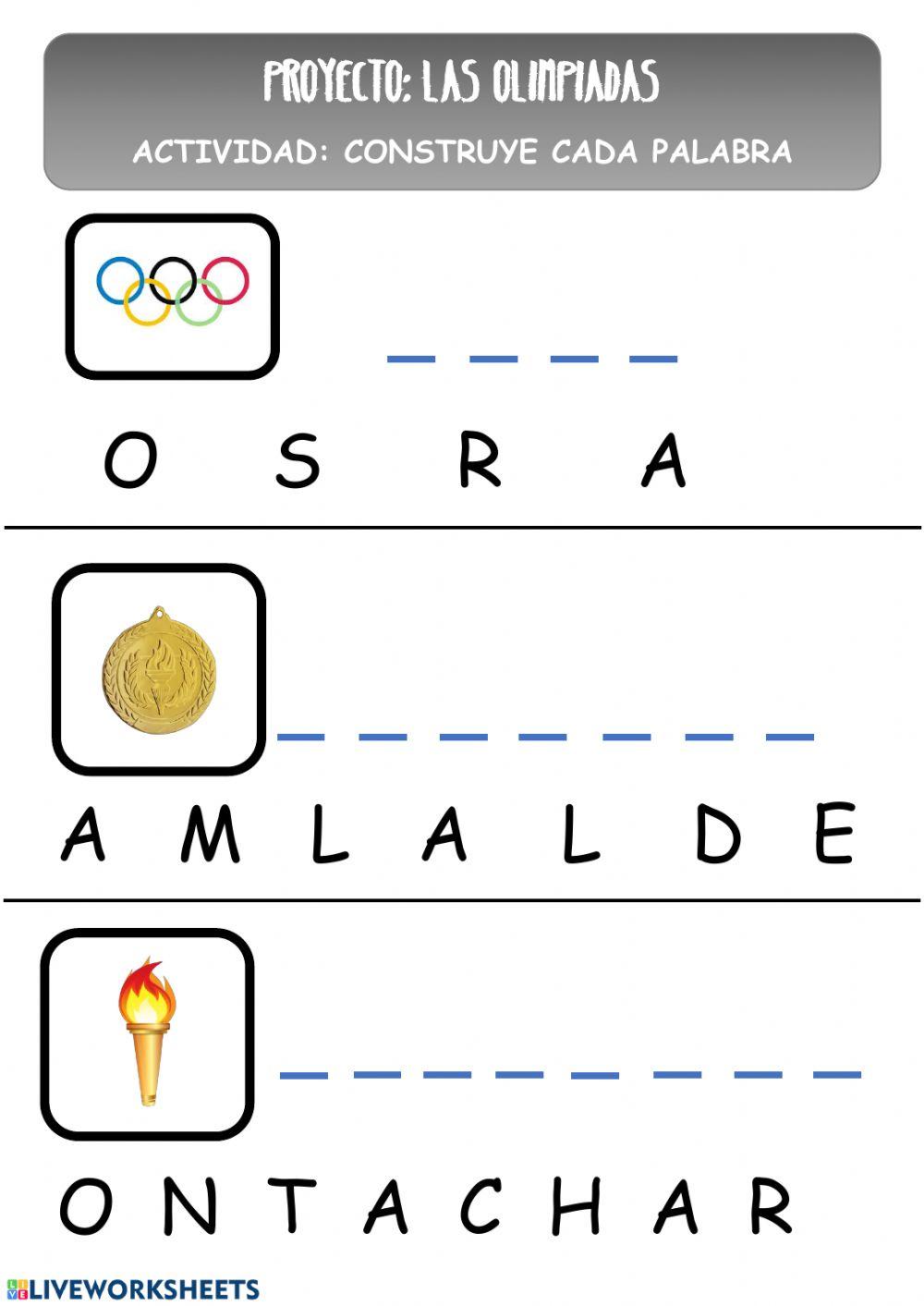 Proyecto: olimpiadas Proyecto: olimpiadas