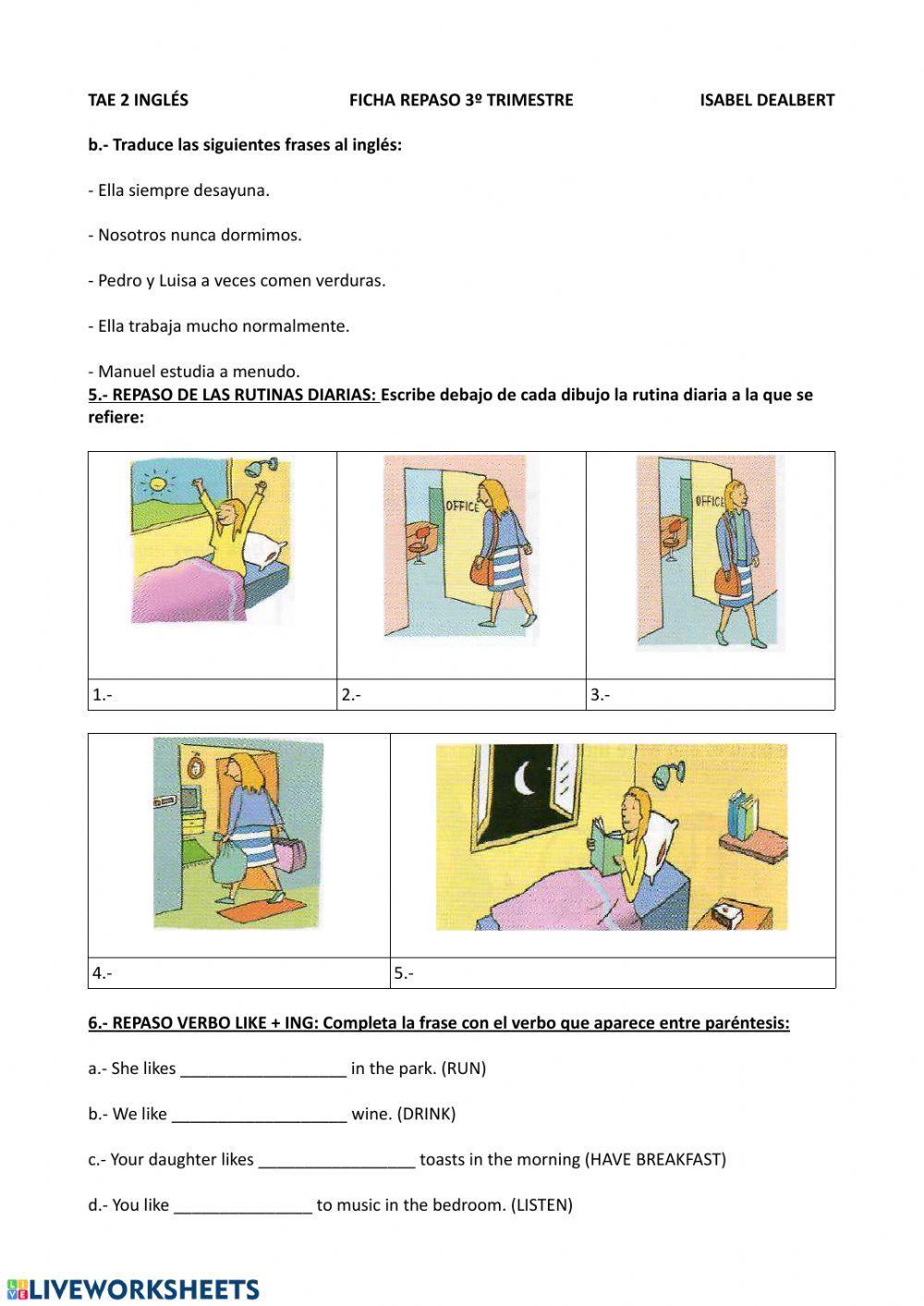 REPASO 3º TRIMESTRE TAE 2