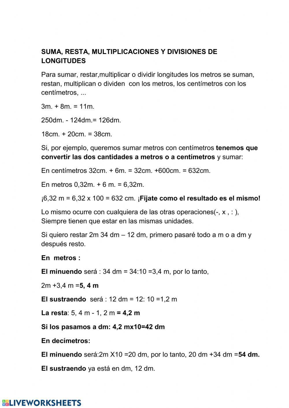 Unidades de longitud