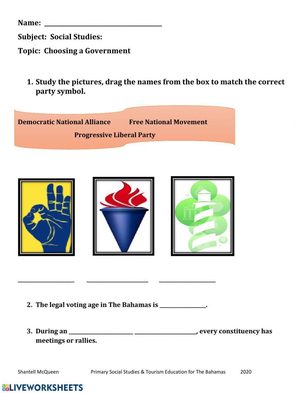 Choosing a Government