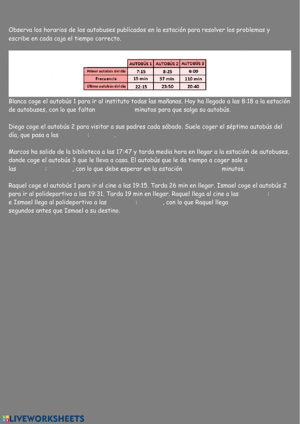 Unidades de medida de tiempo