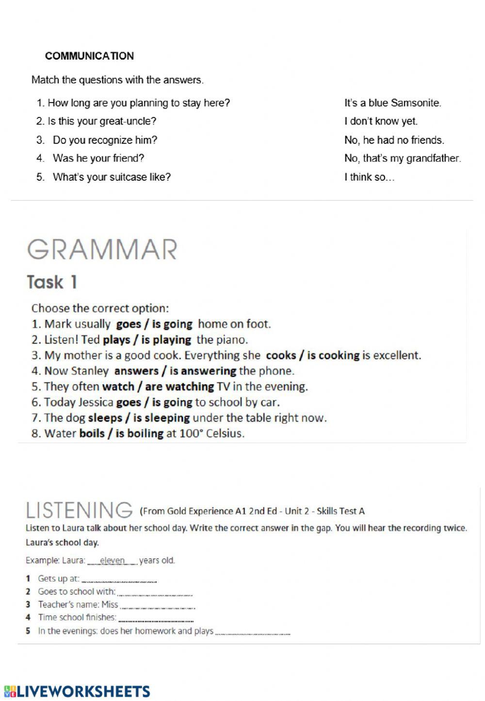 TT - Assignment Acts 1 and 2