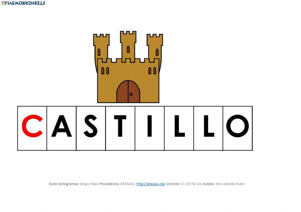 Identificar letras asociación