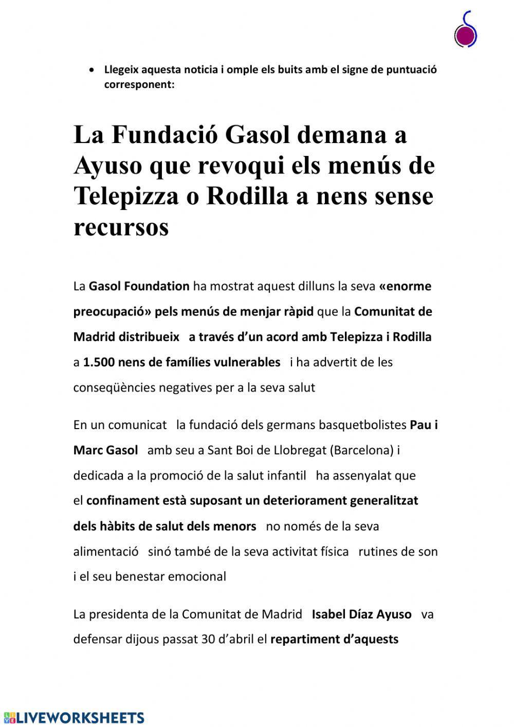 Signes de puntuació