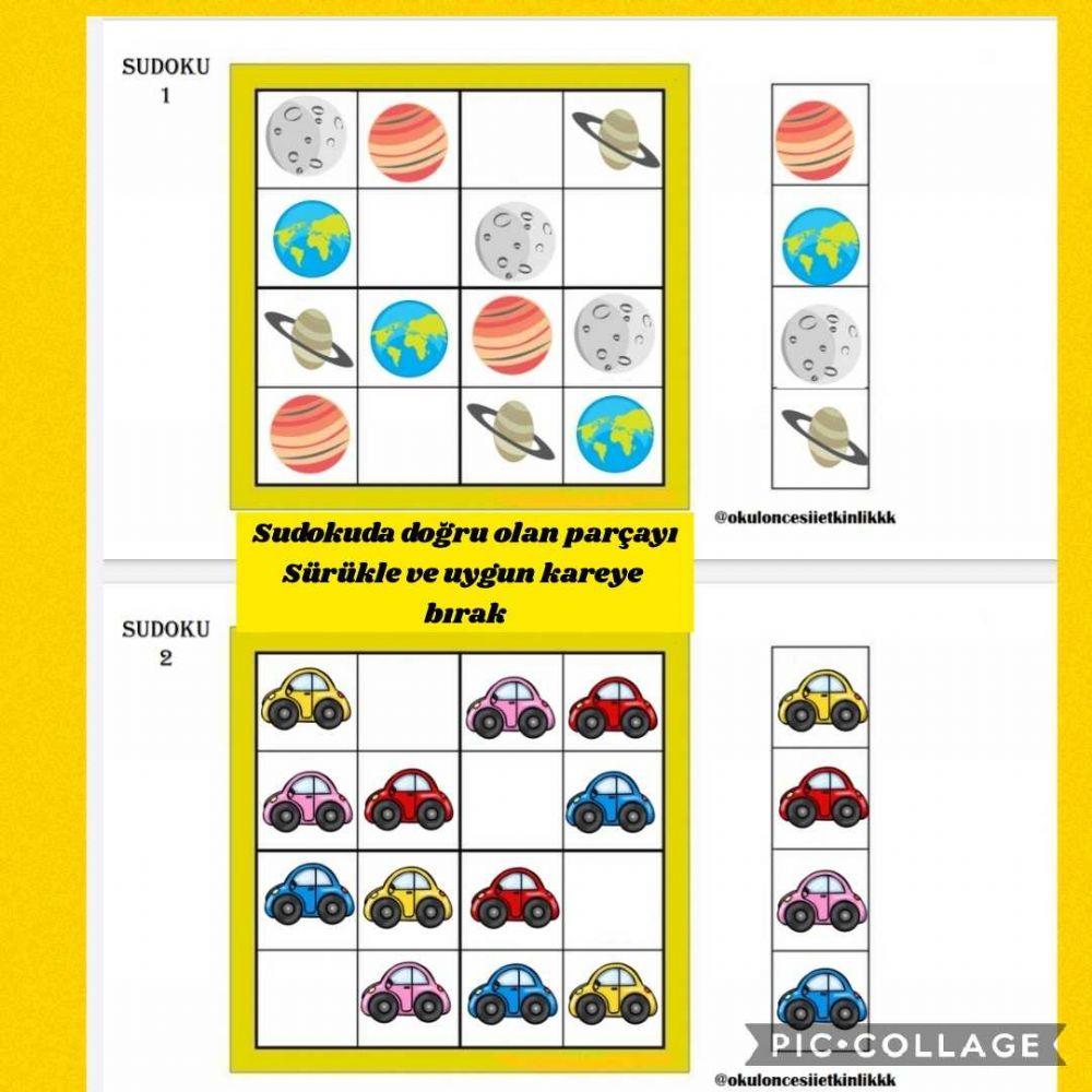 Sudoku çalişmalari