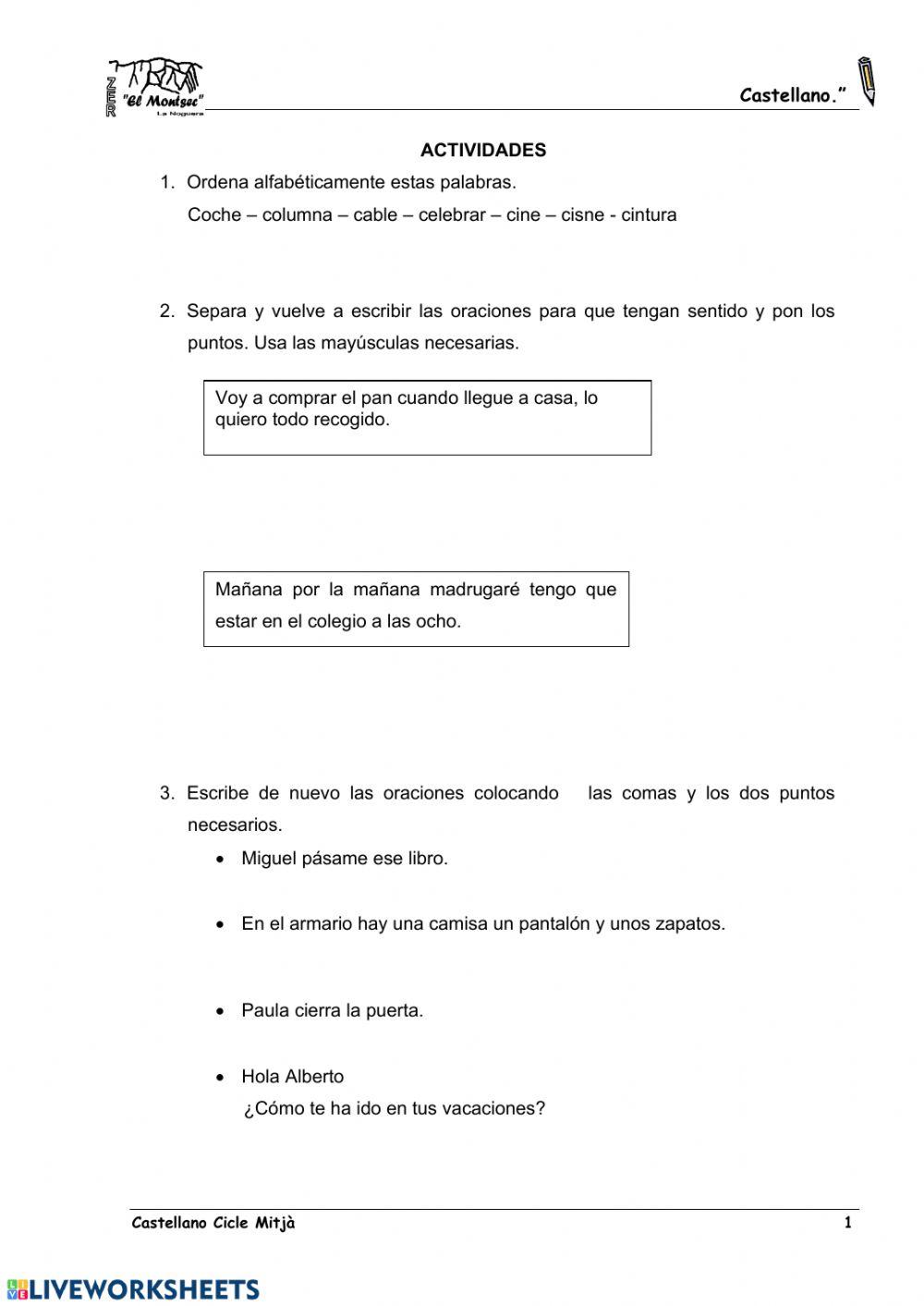 Signos de puntuación