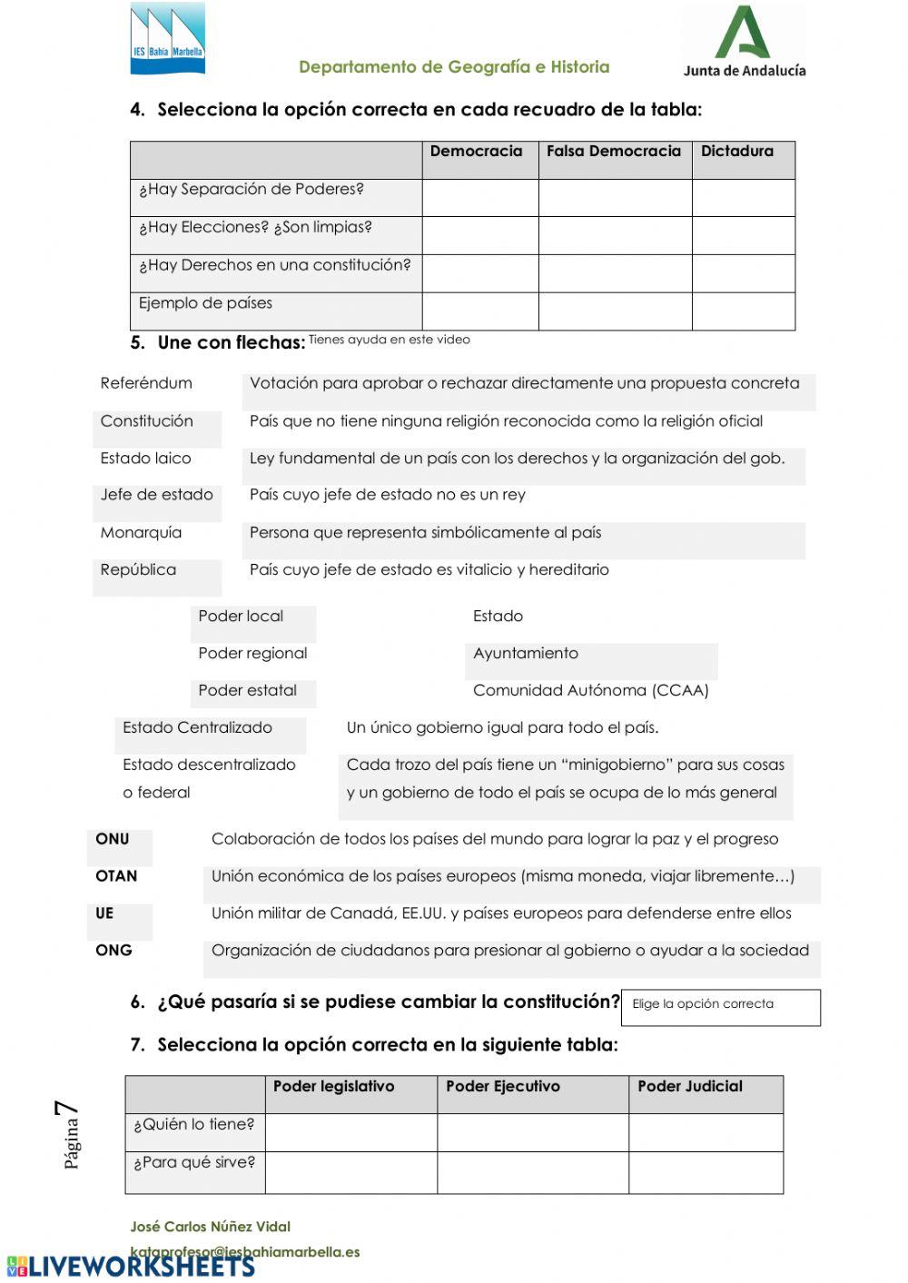 Repaso UD2 Política