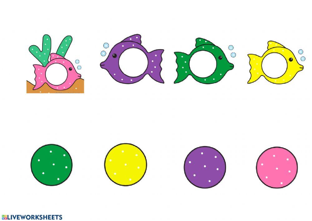 Ficha asociación colores.