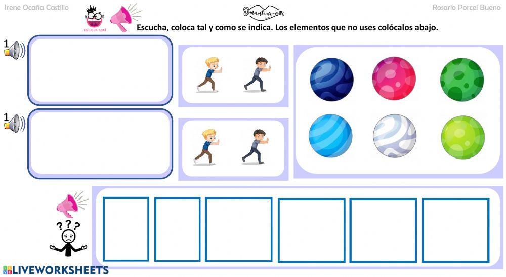 Comprensión de frases: empujar3