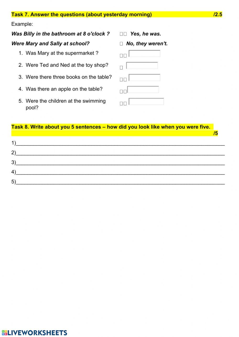 FF3  Test 6 (U11-12)