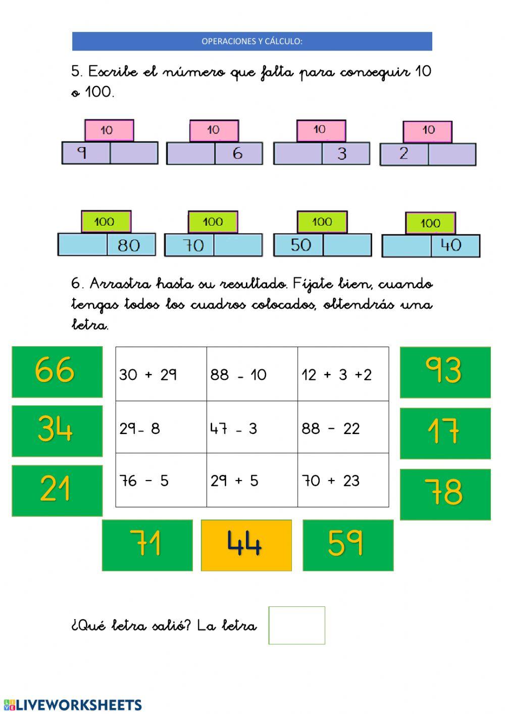 12MAYO: Cálculo y numeración
