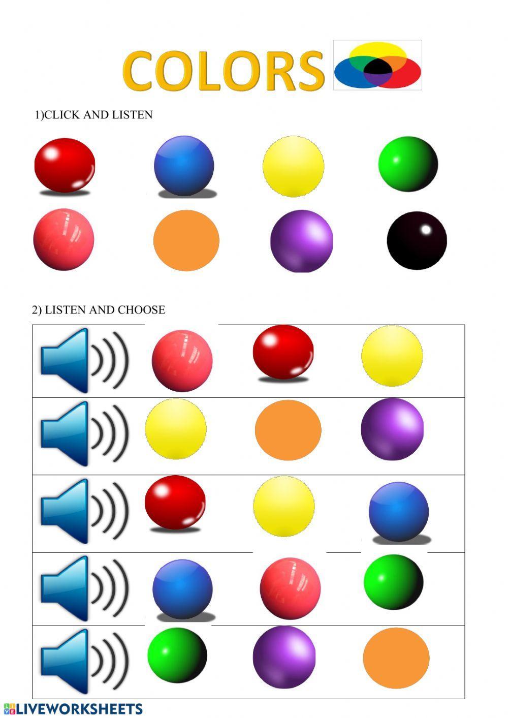 Los colores en inglés