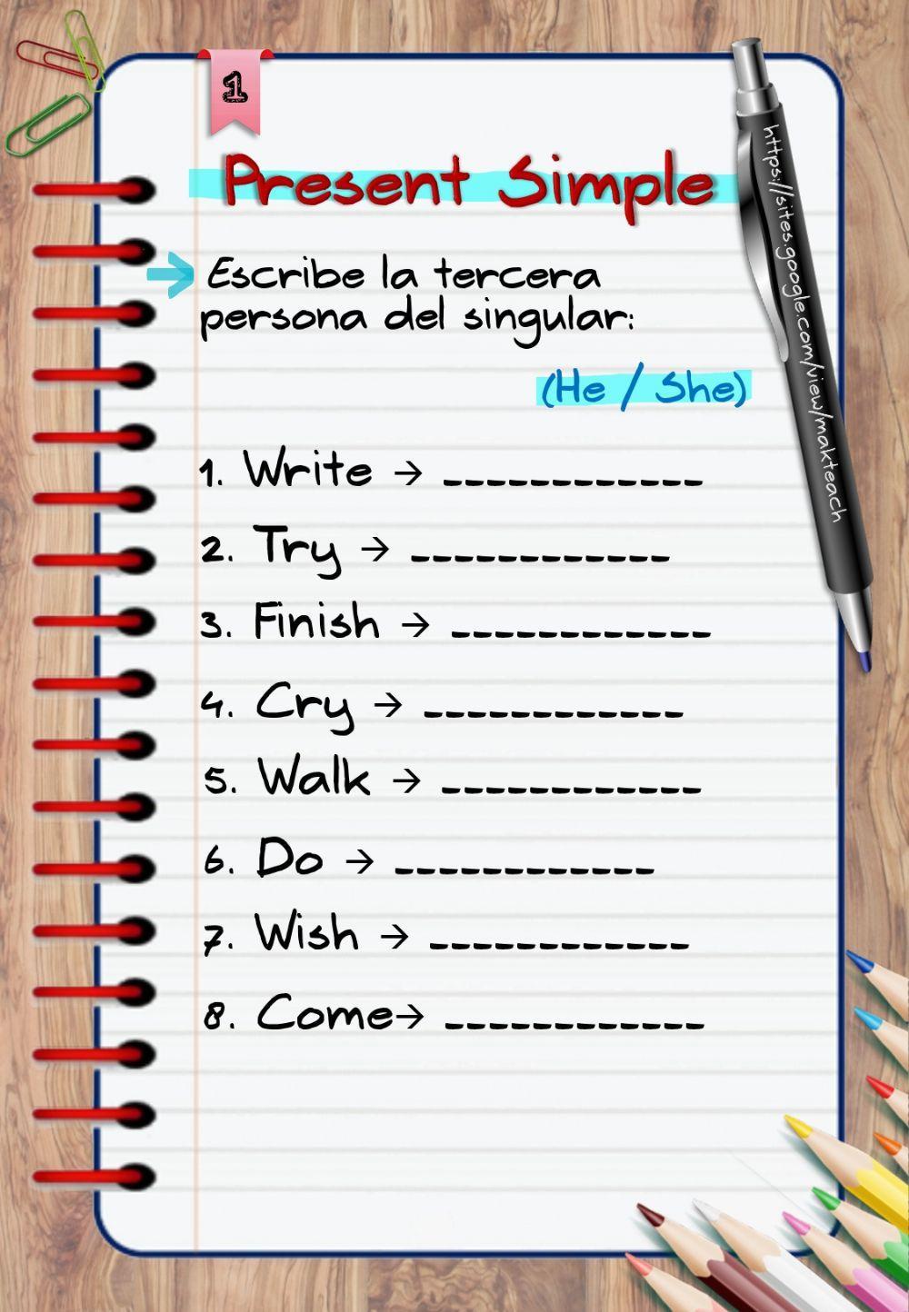 Present Simple 1 Present Simple 1