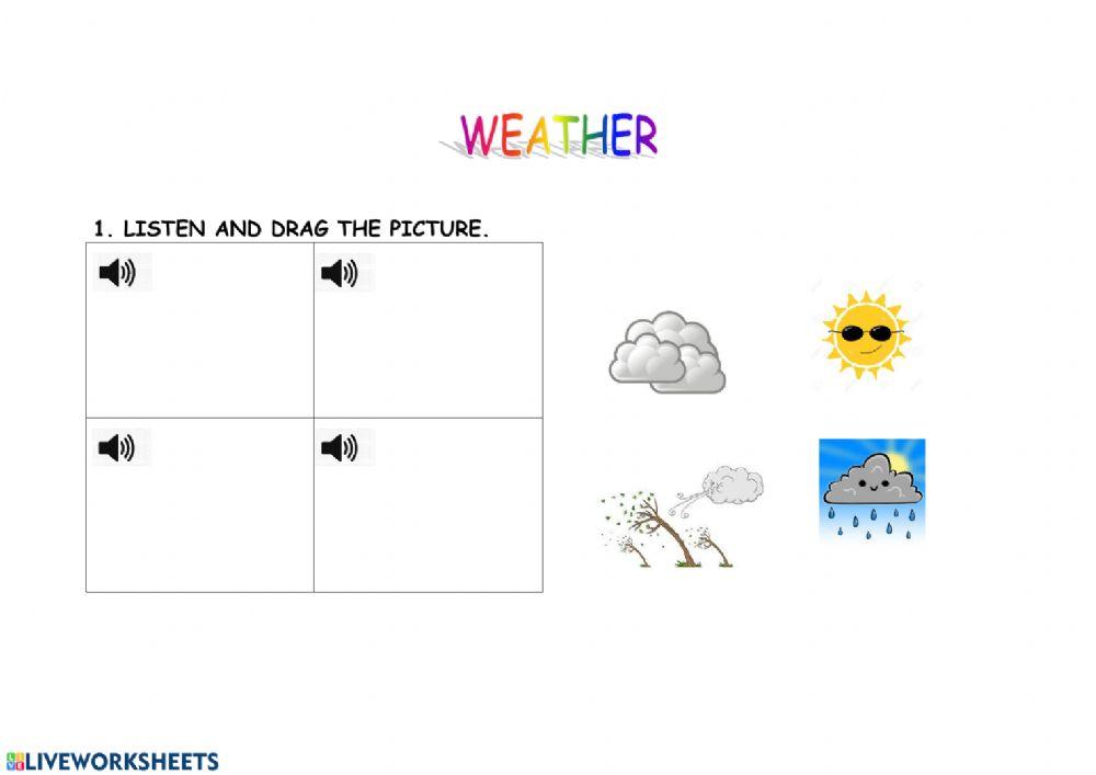 Weather activities