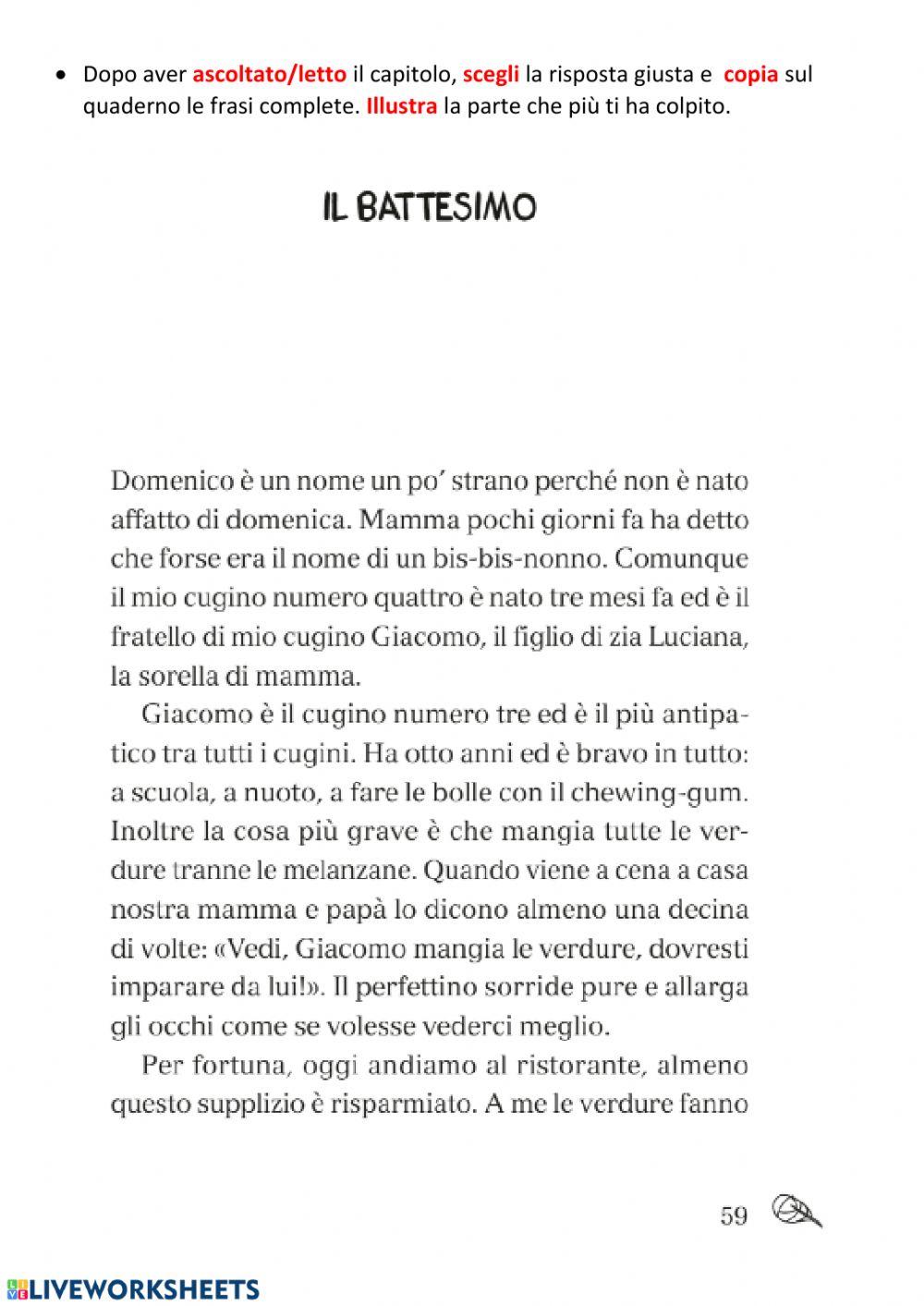 Il battesimo