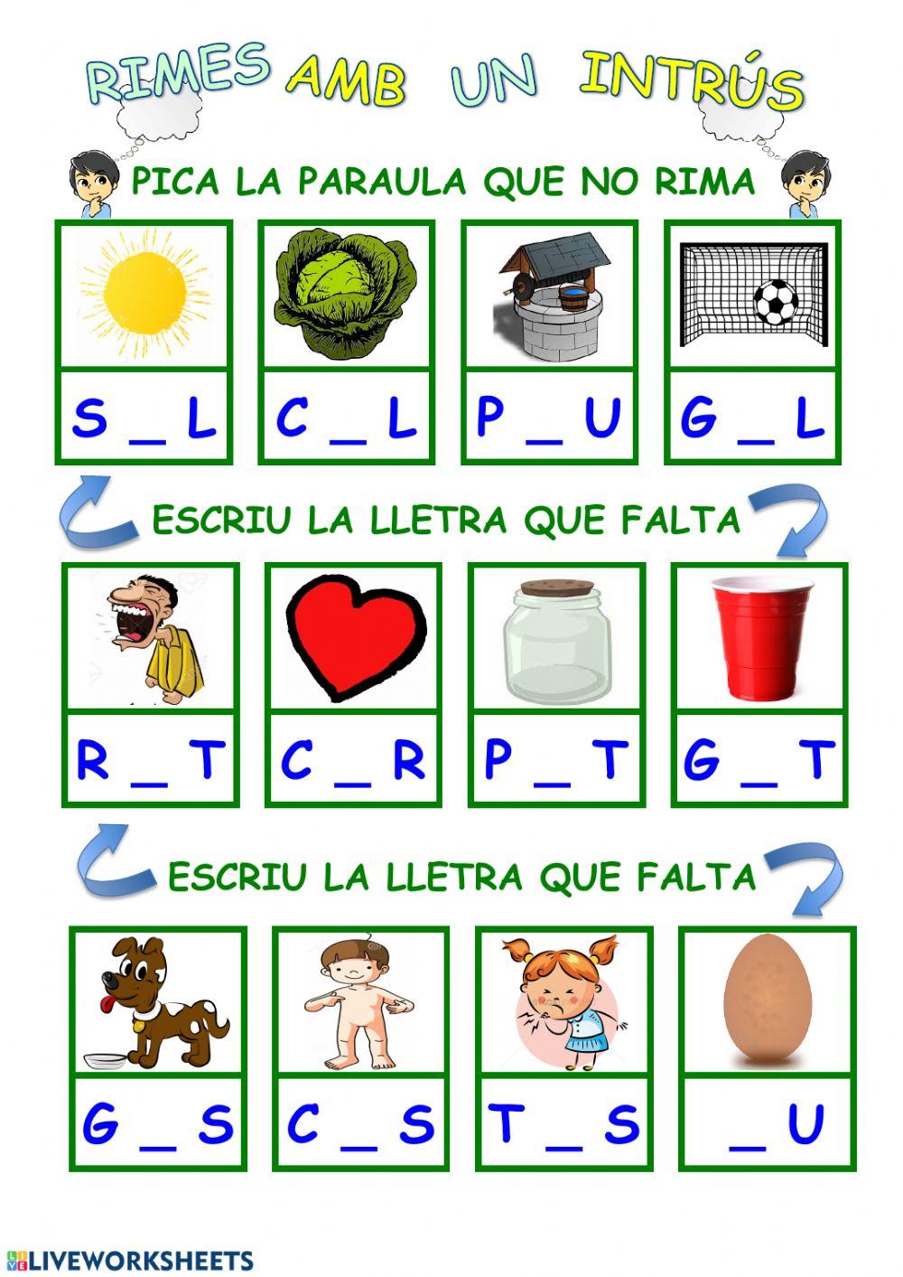 Rimes amb un intrús