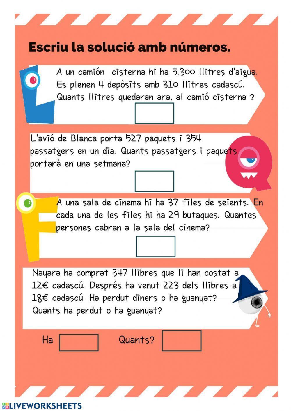 Repaso matemàtiques