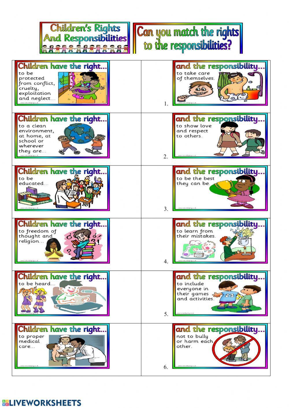 rights-and-responsabilities-liveworksheets-162155